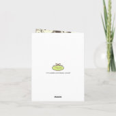 Blätter für Ziergegenstände/FotoDankeschön Dankeskarte (Rückseite)