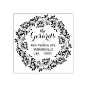 Blätter für Zweigstellen adressieren benutzerdefin Gummistempel (Prägung)