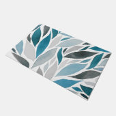 Blätter Fußmatte (Schrägansicht)