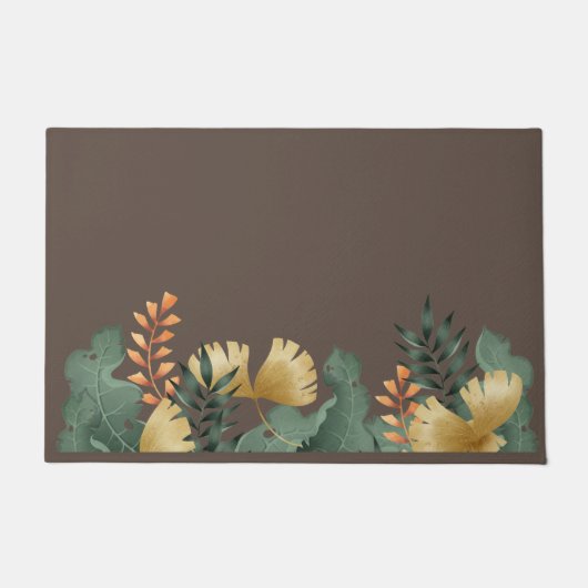 Blätter Fußmatte (Vorderseite)