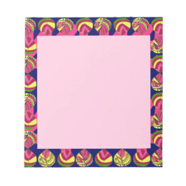 Blätter Gelbe Magenta Grün Notizblock