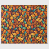 Blätter Geschenkpapier (Flach)