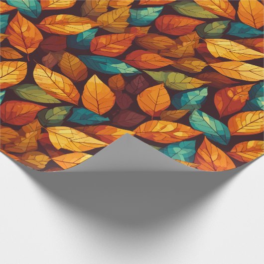 Blätter Geschenkpapier (Ecke)