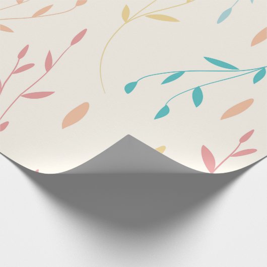 Blätter Geschenkpapier (Ecke)