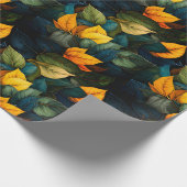 Blätter Geschenkpapier (Ecke)