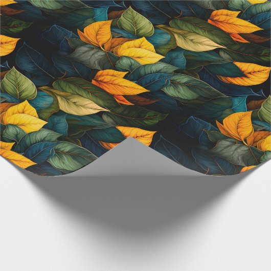 Blätter Geschenkpapier (Ecke)