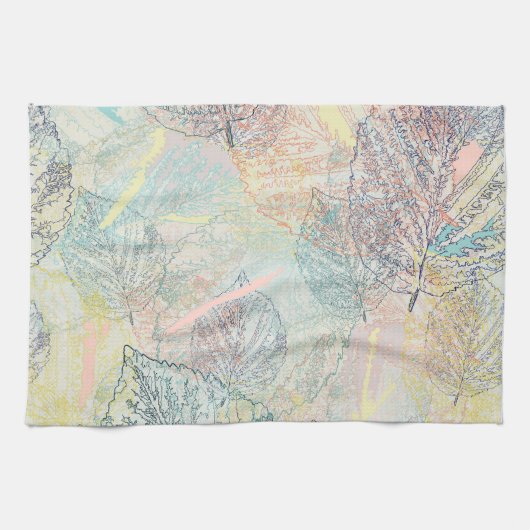 Blätter. Geschirrtuch (Horizontal)
