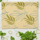 Blätter Geschirrtuch (Gefaltet)