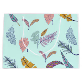 Blätter Große Geschenktüte