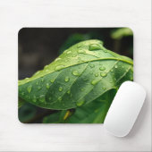 Blätter, Grün, Botanik Mousepad (Mit Mouse)