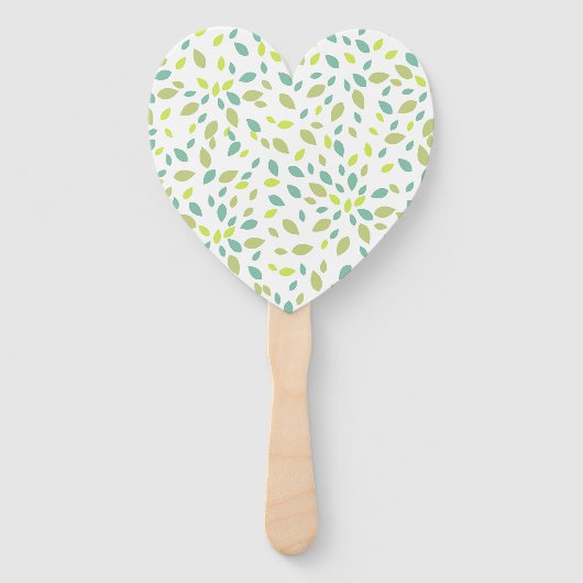 Blätter (grün) fächer (Rückseite)