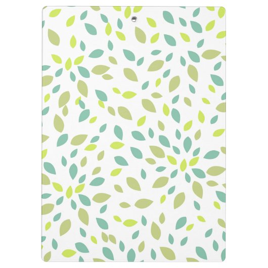 Blätter (grün) klemmbrett (Rückseite)