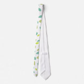 Blätter (grün) krawatte (Rückseite)