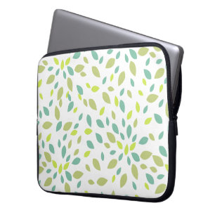 Blätter (grün) laptopschutzhülle