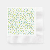 Blätter (Grün) Serviette (Vorderseite)