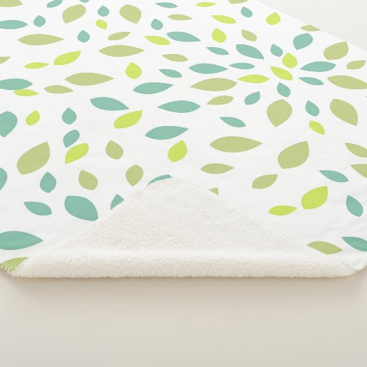 Blätter (grün) sherpadecke (3/4)