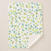 Blätter (grün) sherpadecke (Vorderseite)