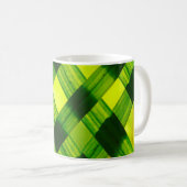 Blätter Grüne Pflanze Kaffeetasse (VorderseiteRechts)