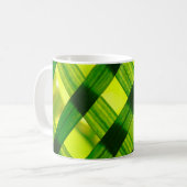 Blätter Grüne Pflanze Kaffeetasse (Vorderseite Links)