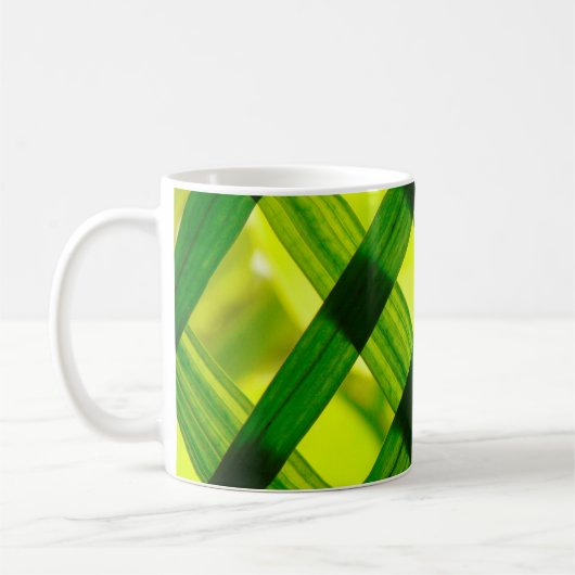 Blätter Grüne Pflanze Kaffeetasse (Links)