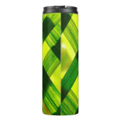 Blätter Grüne Pflanze Thermosbecher (Rückseite)