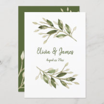 Blätter, Grünpflanzen, Hochzeit