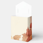 Blätter Herbst Geschenkschachtel (Geöffnet)