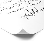 Blätter - Hilfe für den betreuten Adressaten Poster (Ecke)