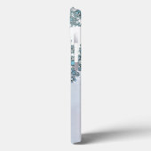 Blätter-Hintergrund-Muster Case-Mate iPhone Hülle (Rückseite / Links)