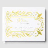 Blätter Hochzeit Gästebuch (Vorderseite)