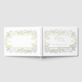 Blätter Hochzeit Gästebuch (Voll)