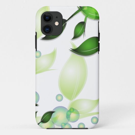 Blätter im Garten "Fresh Garden" Case-Mate iPhone Hülle (Rückseite)