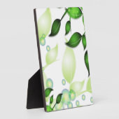 Blätter im Garten "Fresh Garden" Fotoplatte (Seite)