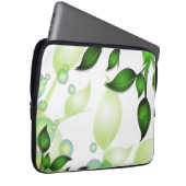 Blätter im Garten "Fresh Garden" Laptopschutzhülle (Vorne Rechts)