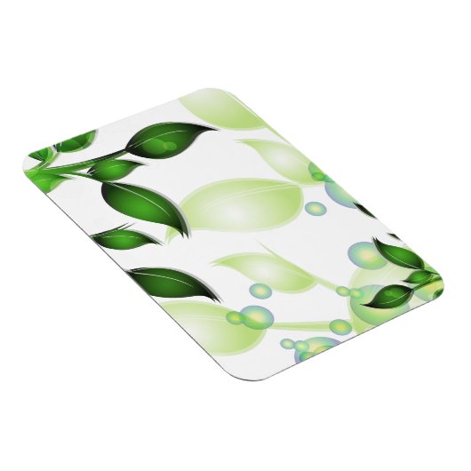 Blätter im Garten "Fresh Garden" Magnet (Rechte Seite)