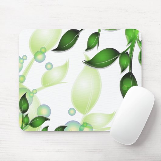 Blätter im Garten "Fresh Garden" Mousepad (Mit Mouse)