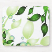 Blätter im Garten "Fresh Garden" Mousepad (Vorne)