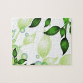 Blätter im Garten "Fresh Garden" Puzzle (Horizontal)