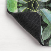 Blätter im Garten Mousepad (Ecke)