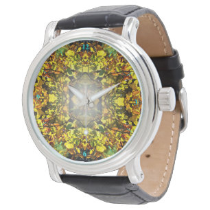 Blätter im Herbst Armbanduhr
