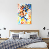 Blätter im Herbst - Drucken - Malerei Leinwanddruck (Insitu (Schlafzimmer))