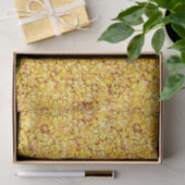 Blätter im Herbst, goldgelb Seidenpapier (Geschenk)