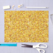 Blätter im Herbst, goldgelb Seidenpapier (Handwerk)