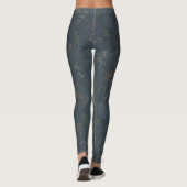 Blätter im Herbst Leggings (Rückseite)