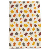 Blätter im Herbst Mittlere Geschenktüte (Rückseite)