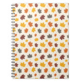 Blätter im Herbst Notizblock (Vorderseite)