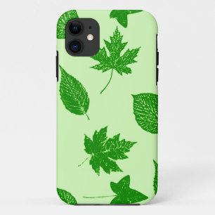 Blätter im Herbst - Smaragd und Limettengrün Case-Mate iPhone Hülle