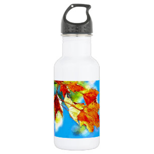 Blätter im Herbst Trinkflasche