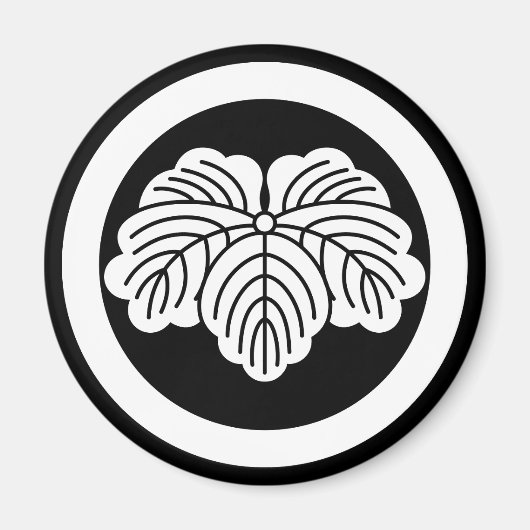 Blätter im Kreis Magnet (Vorne)
