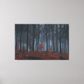 Blätter im Winter Leinwand (Vorderseite)